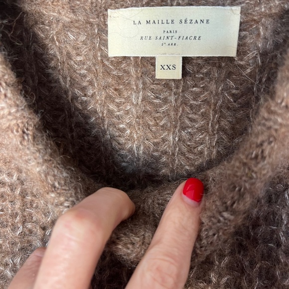 Sezane Chunky Knit Sweater - Picture 2 of 4